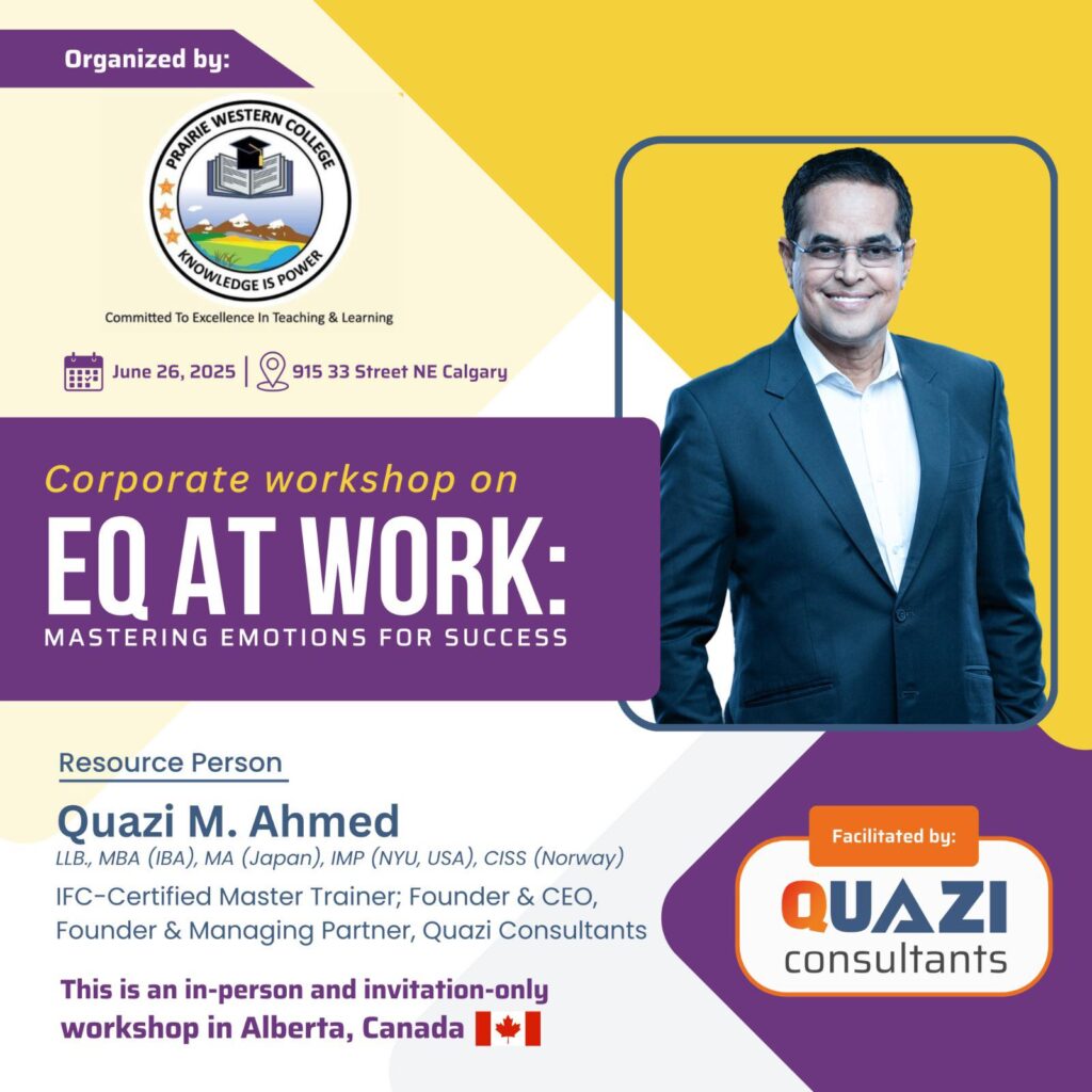 𝗕𝗿𝗶𝗱𝗴𝗶𝗻𝗴 𝗖𝗼𝗻𝘁𝗶𝗻𝗲𝗻𝘁𝘀 𝘄𝗶𝘁𝗵 𝗣𝘂𝗿𝗽𝗼𝘀𝗲: 𝗤𝘂𝗮𝘇𝗶 𝗠. 𝗔𝗵𝗺𝗲𝗱 𝗟𝗲𝗱 𝗜𝗺𝗽𝗮𝗰𝘁𝗳𝘂𝗹 𝗪𝗼𝗿𝗸𝘀𝗵𝗼𝗽 𝗶𝗻 𝗖𝗮𝗹𝗴𝗮𝗿𝘆