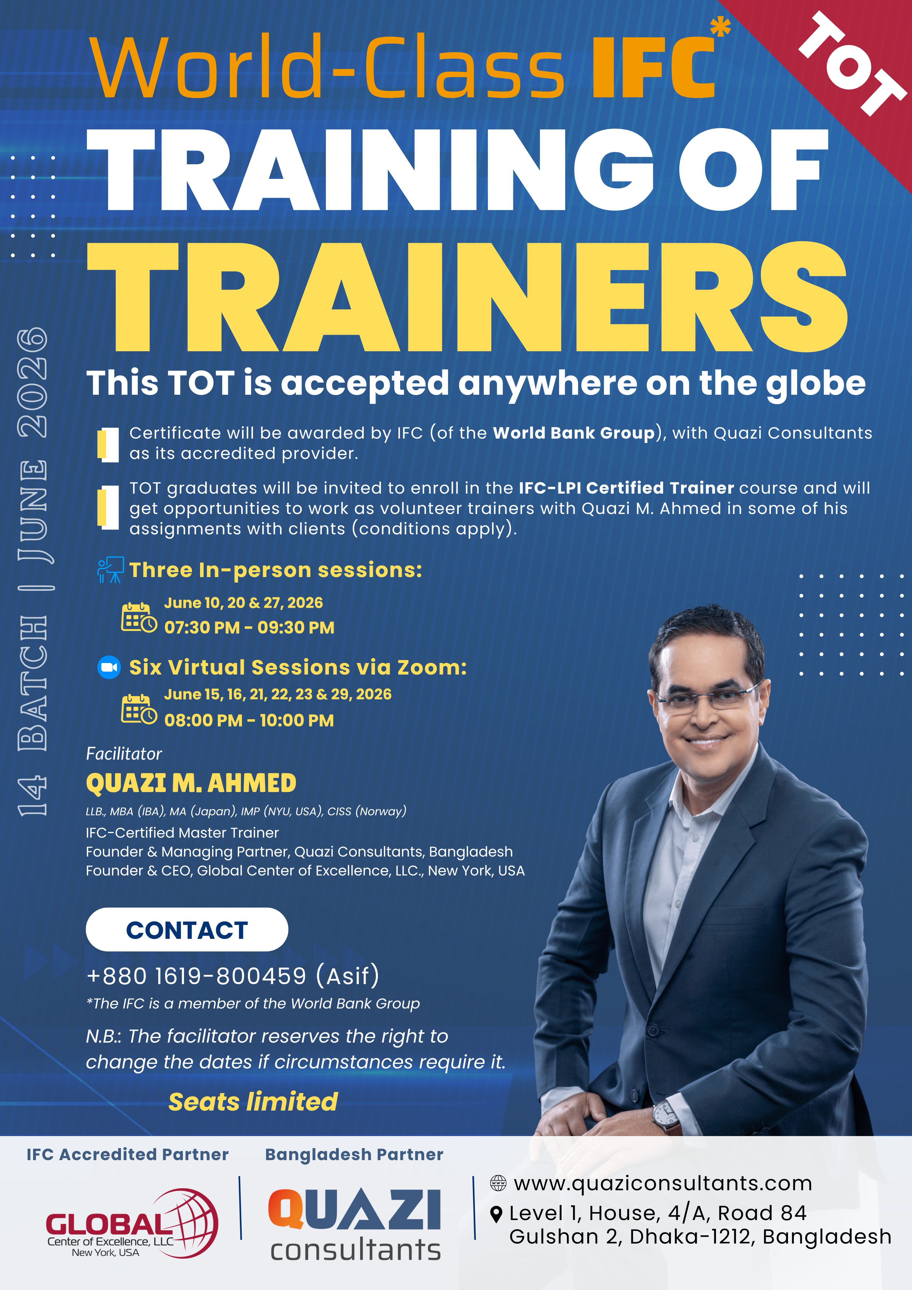 IFC Training of Trainers (TOT) Batch 14